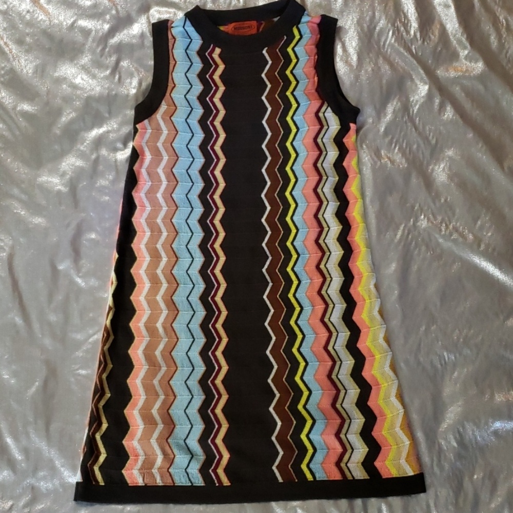 Missoni Knit Shift Mini Dress